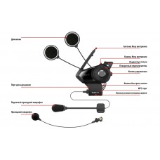 Мотогарнитура Sena 30K HD Dual