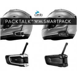 Отличие мотогарнитур Scala rider Packtalk и Smartpack
