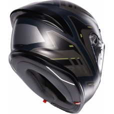 Шлем интеграл AGV K6s Enhance Matt Grey/Yellow Fluo