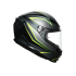 Шлем интеграл AGV K-6 Flash Grey/Black/Lime