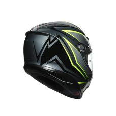 Шлем интеграл AGV K-6 Flash Grey/Black/Lime