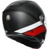 Шлем модуляр AGV Sportmodular Layer Carbon Red/White
