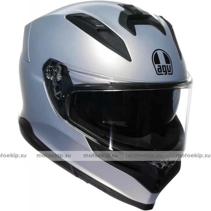 Шлем интеграл AGV K-7 Silver Matt