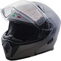 Снегоходный шлем модуляр с электрообогревом AIM JK906 Антрацит