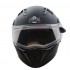 Снегоходный шлем модуляр с электрообогревом AIM JK906 черный матовый