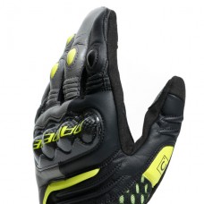 Перчатки Dainese Carbon 3 Short Black-Gray-Yellow