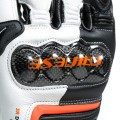 Перчатки Dainese Carbon 3 Short Black-White-Orange