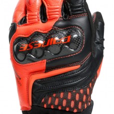 Перчатки Dainese Carbon 3 Short Black-Red Перчатки Dainese Carbon 3 Short Black-Red