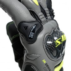 Перчатки Dainese Carbon 3 Short Black-Gray-Yellow