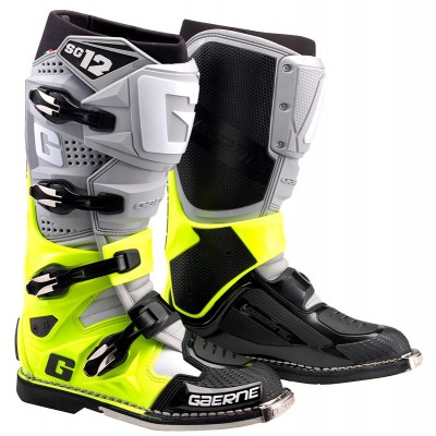 Ботинки Gaerne SG-12 GREY/YELLOW FLUO/BLACK