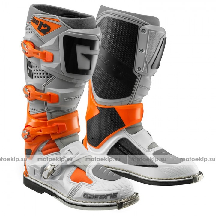 Ботинки Gaerne SG-12 ORANGE/GREY/WHITE