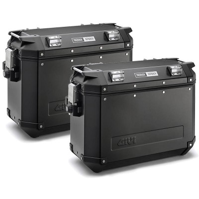 Кофры Givi Trekker Outback Black Line 37 / 48 Liter Set