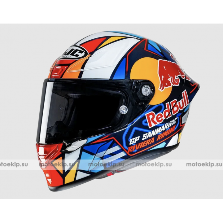 Шлем HJC RPHA1 RED BULL MISANO GP MC21