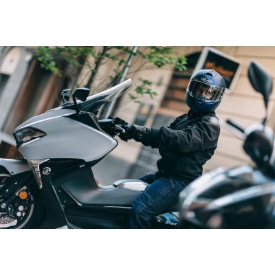 Шлем модуляр HJC i90 METAL BLACK