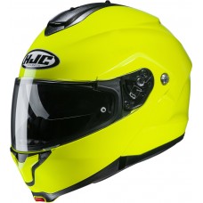 Шлем модуляр HJC C91 Fluorescent Green