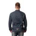 Мотокуртка джинсовая STARKS GHOST, муж., Slim fit, Cordura Denim стрейч, Серый