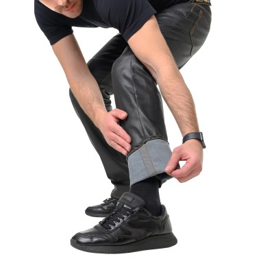 Мотоджинсы STARKS VIKING , муж., Comfort fit, Cordura Denim стрейч, Чёрный