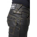 Мотоджинсы STARKS VIKING , муж., Comfort fit, Cordura Denim стрейч, Чёрный
