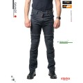 Мотоджинсы STARKS SAVAGE cordura denim stretch мужские, черные Мотоджинсы STARKS SAVAGE cordura denim stretch мужские, черные