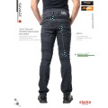 Мотоджинсы STARKS SAVAGE cordura denim stretch мужские, черные