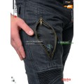 Мотоджинсы STARKS SAVAGE cordura denim stretch мужские, черные
