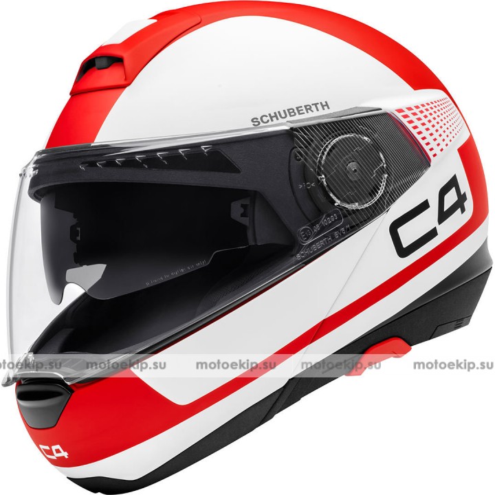 Шлем Schuberth C4 Legacy Red/White
