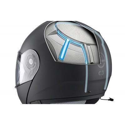 Шлем модуляр Schuberth C3 Pro Silver