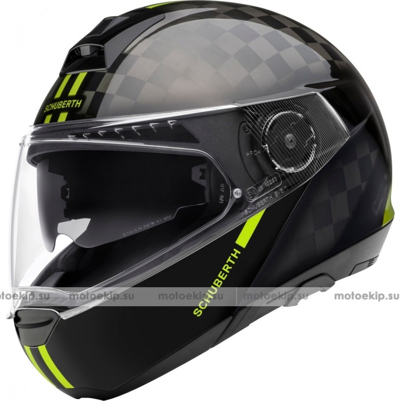Schuberth C4 Pro Carbon Fusion Yellow