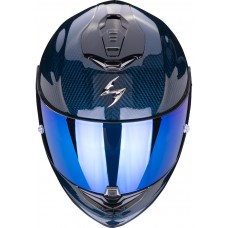 Шлем интеграл Scorpion EXO-1400 Air Carbon Solid Blue Шлем интеграл Scorpion EXO-1400 Air Carbon Solid Blue