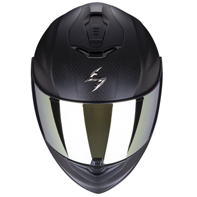 Шлем интеграл Scorpion EXO-1400 Air Evo Carbon Solid Matt Black