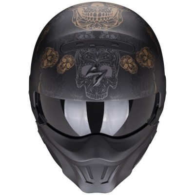 Шлем открытый интеграл Scorpion EXO-Combat Evo Kalavera