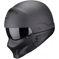 Шлем открытый интеграл Scorpion EXO-Combat Evo Graphite Dark Grey