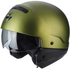 Шлем открытый интеграл Scorpion Exo Combat Matt Green