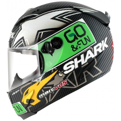 Шлем интеграл Shark Race-R Pro Carbon Redding Go & Fun