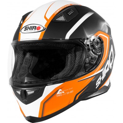 Шлем интеграл Shiro SH-881 Motegi Rojo
