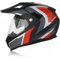 Шлем эндуро Acerbis Flip FS-606 Grey/Red