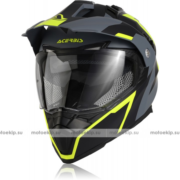 Шлем эндуро Acerbis Flip FS-606 Black/Grey 