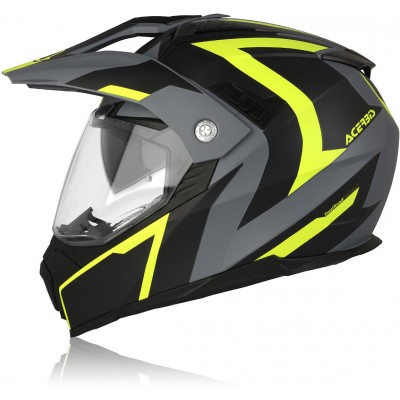 Шлем эндуро Acerbis Flip FS-606 Black/Grey