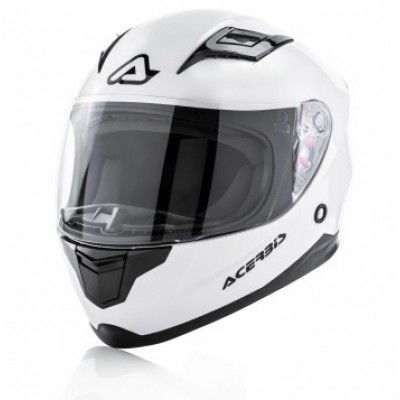 Шлем интеграл детский Acerbis CARLINO KID White Glossy
