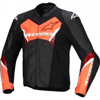 Мотокуртка кожаная Alpinestars Faster V3