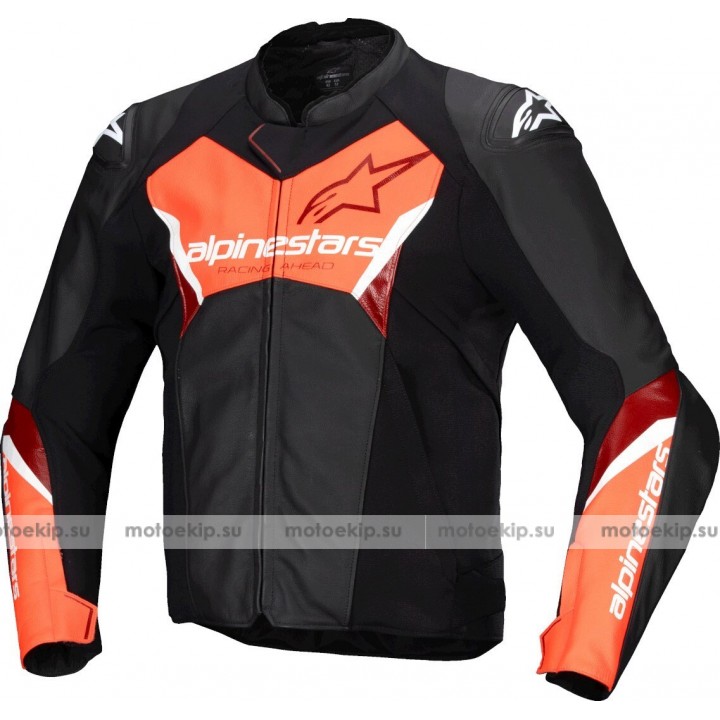 Мотокуртка кожаная Alpinestars Faster V3