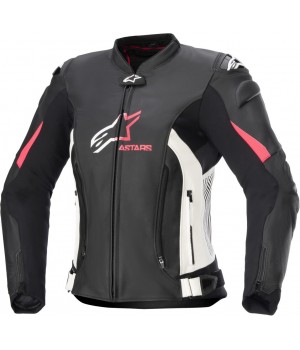 Мотокуртка кожаная женская Alpinestars Stella GP Plus R V4