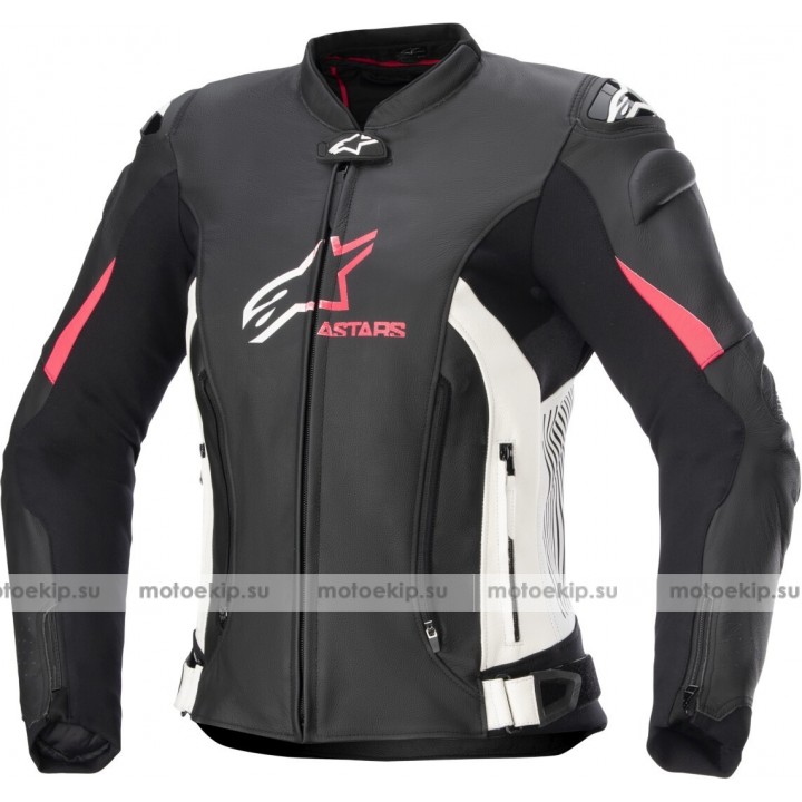 Мотокуртка кожаная женская Alpinestars Stella GP Plus R V4