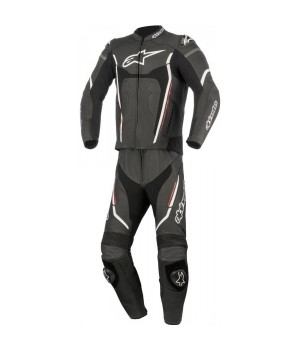 Мотокомбинезон Alpinestars Motegi V2 2PC - Черный/Белый/Красный