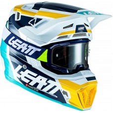 Шлем кроссовый Leatt Moto 7.5 V22 Aqua