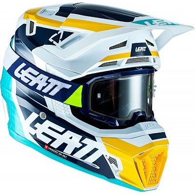 Шлем кроссовый Leatt Moto 7.5 V22 Aqua