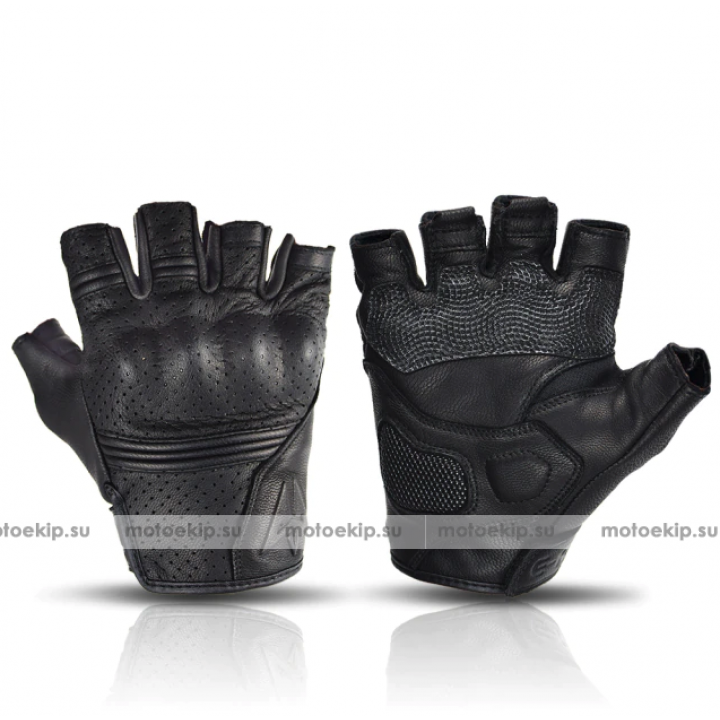 Перчатки беспалые E-Riil Black
