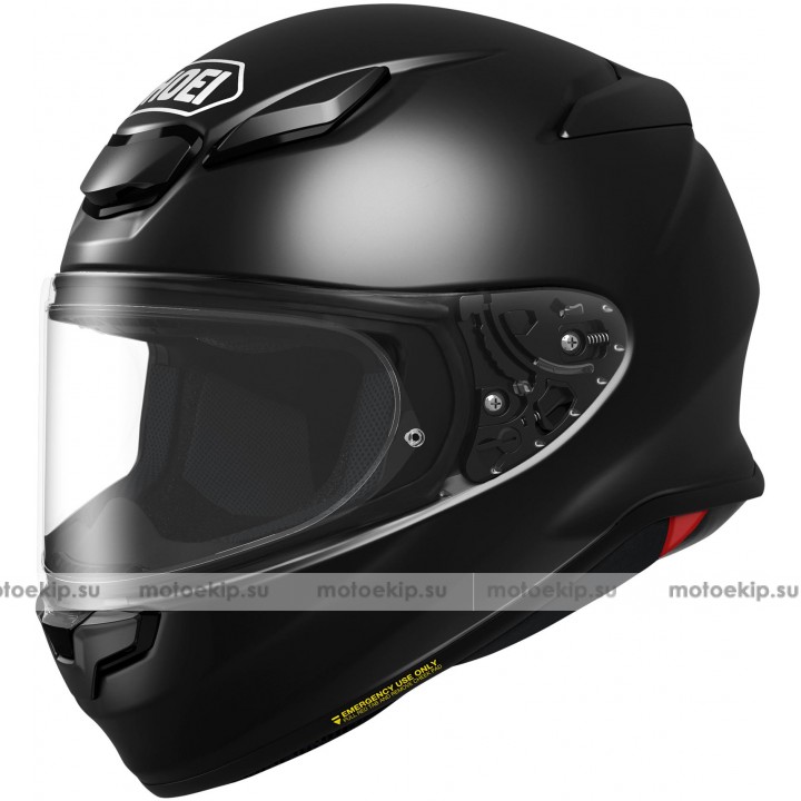 Шлем интеграл Shoei NXR 2 Plain Черный глянец