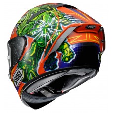 Шлем интеграл Shoei X-Spirit III Power Rush TC-8 Шлем интеграл Shoei X-Spirit III Power Rush TC-8