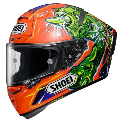 Шлем интеграл Shoei X-Spirit 3 Power Rush TC-8